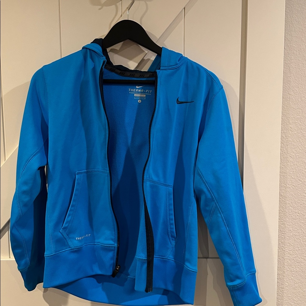 Nike Blue Full-Zip Hoodie